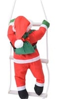 (new)Santa Ladder Plush Santa Claus Christmas
