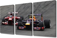 Formula 1 Canvas  Race Car Art  36Wx24H
