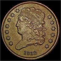 1832 Classic Head Half Cent CHOICE AU