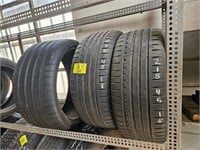 VARIOUS SIZE TIRES INCLUDING 275/30R20, (2)