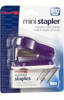 New Officemate OIC Mini Stapler with 1000