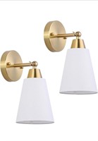 New MWZ Gold Wall Sconce Set of Two,Modern
