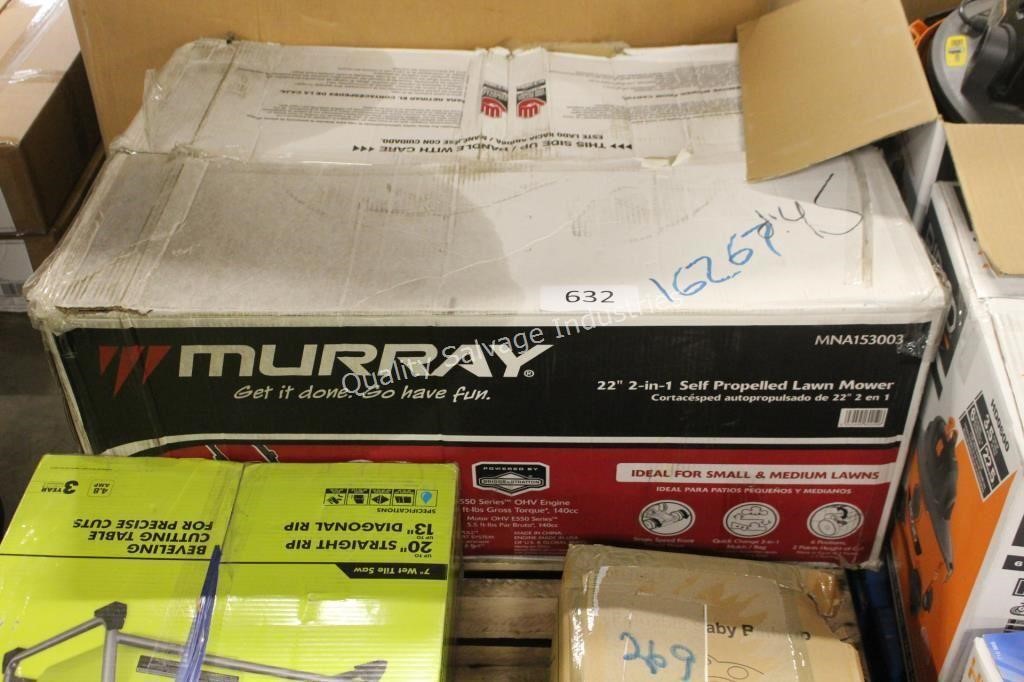 murray 22” 2-N-1 self propelled lawn mower