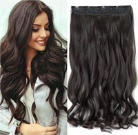 (new)24" 3/4 Full Head Curly Wave Clip in on