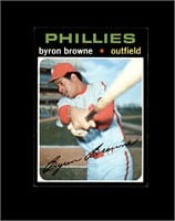 1971 Topps High #659 Byron Bowne SP EX to EX-MT+