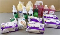 Disinfecting Cleaner, Massage Gel, & More