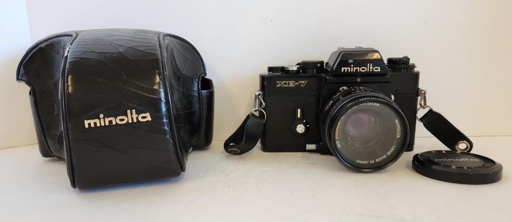 Vintage MINOLTA XE-7 Film Camera