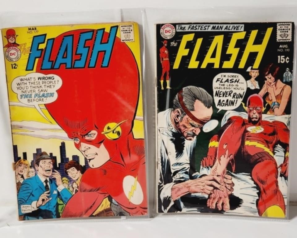 Vintage DC The Flash Comics