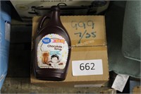 6-48ct chocolate syrup 7/25