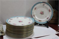 Set of 16 Staffordshite Plates
