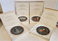 1980s Villeroy Bosch 8" Russian Fairy Tales Plates