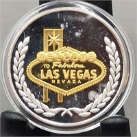 Welcome to Las Vegas showgirl coin