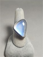 Sterling Silver Ring Size 9- Opalite