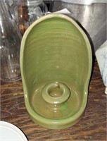 POTTERY CANDLE HOLDER