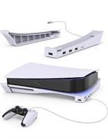Horizontal Stand for PS5 Console with 4-Port USB