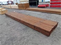 (56) Pcs Of Pressure Treated Lumber