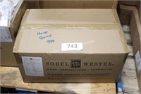 box of hospital gowns