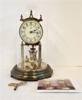 12" Anniversary Clock by Kundo of Germany RUNS