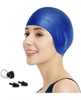 New - 3Pc - AALINAA New Swimming Cap, Comfortable