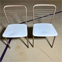 Costco Metal Folding Chairs Set of 2