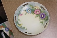 Artist Signed Reticulated Plate