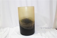 An Art Glass Cylinder Vase