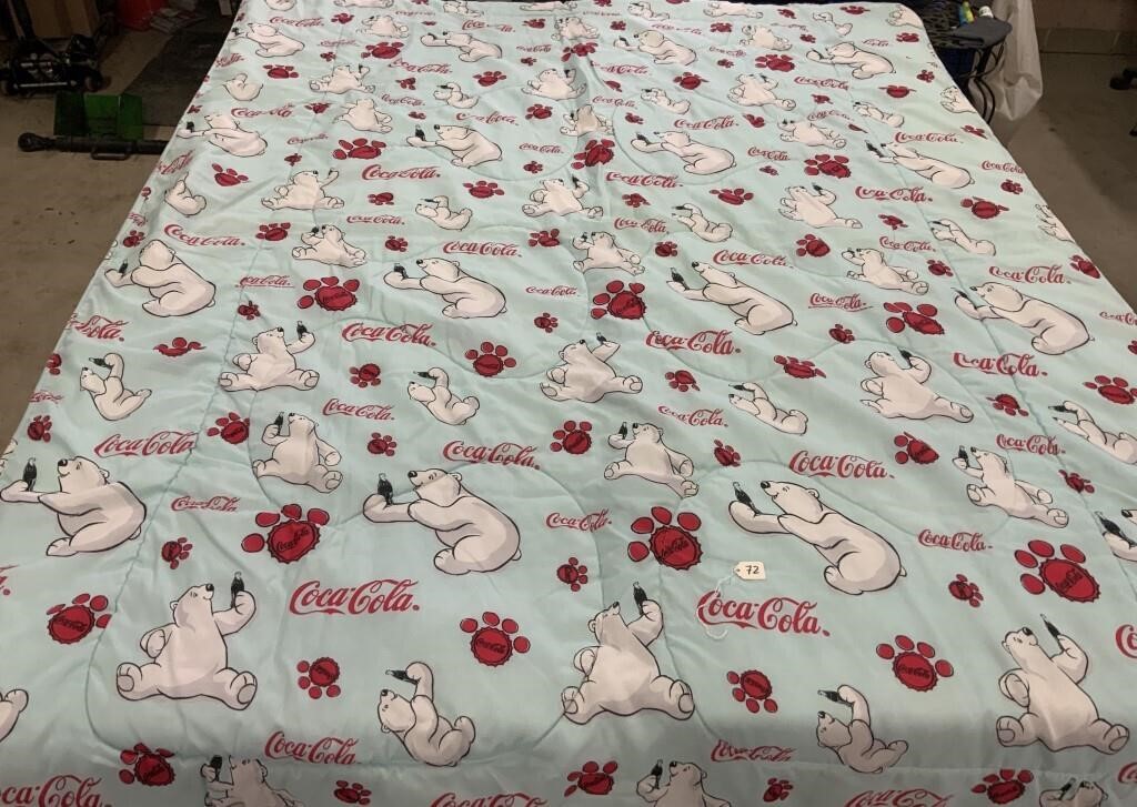 Coca Cola comforter - double