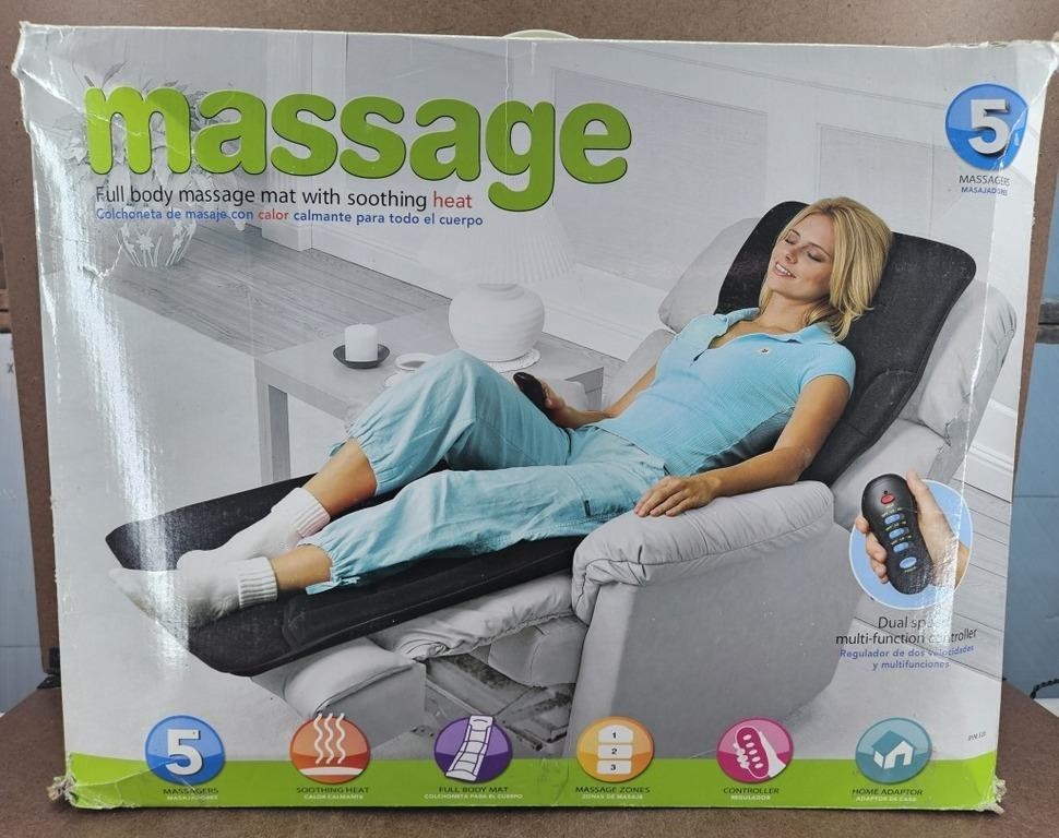 Full Body Massage Mat w/ Soothing Heat