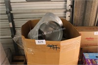 box of aluminum ducting