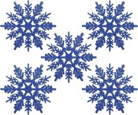 Naler 24pcs Christmas Glitter Snowflake, Shimmer