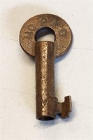 Missouri Pacific Railroad Brass Switch Key
