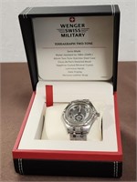 Wenger Swiss Military Terragraph Two-Tone Watch