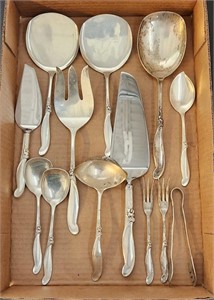 1955 Int'l Sterling Silver Melody Serving Pieces