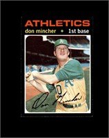 1971 Topps High #680 Don Mincher EX to EX-MT+