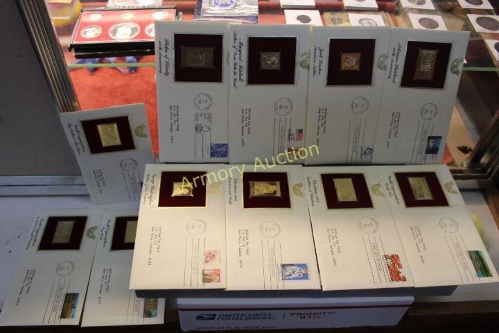 GOLD STAMP COVERS