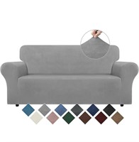 As is - Velvet Couch Cover - High Stretch Sofa