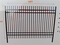 (220) LNFT Of Wrought Iron Fencing