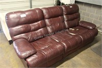 leather couch USED/DAMAGED (lobby)
