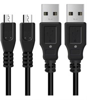 (New) Acanble Kindle Fire Charger Cord, 2-Pack