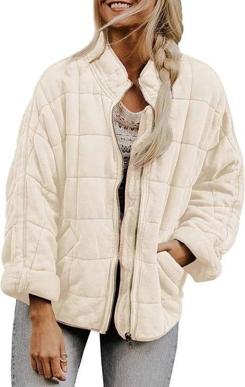 (new)Size:M ROJZR Womens Dolman Quilted Jackets
