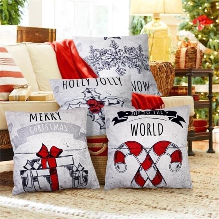 (new) 3 Packs - MGupzao Christmas Pillow Covers