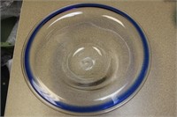 Signed Harkness Glass Bowl