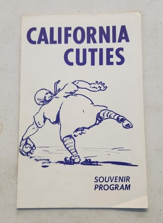 1950s California Cuties Drag Baseball Team Program
