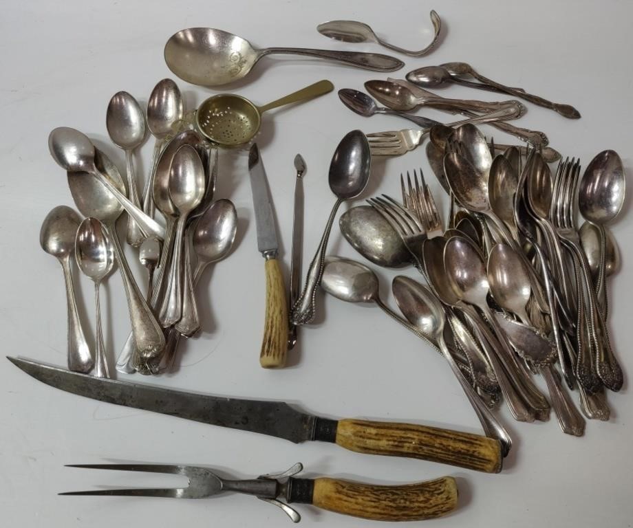 Assorted Cutlery - Possibly Silver