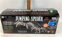 Jumping Spider Halloween decor.  Goes under UV