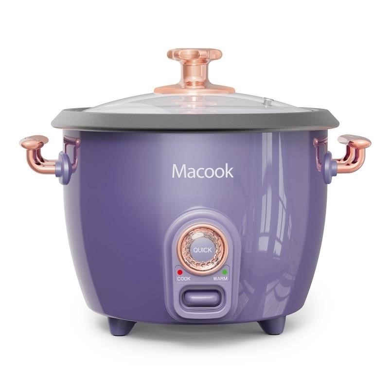 Macook Rice Cooker Small with Food Steamer