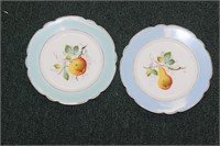 Lot of Two Fruit Plates