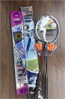 New Kites and Badminton Rackets