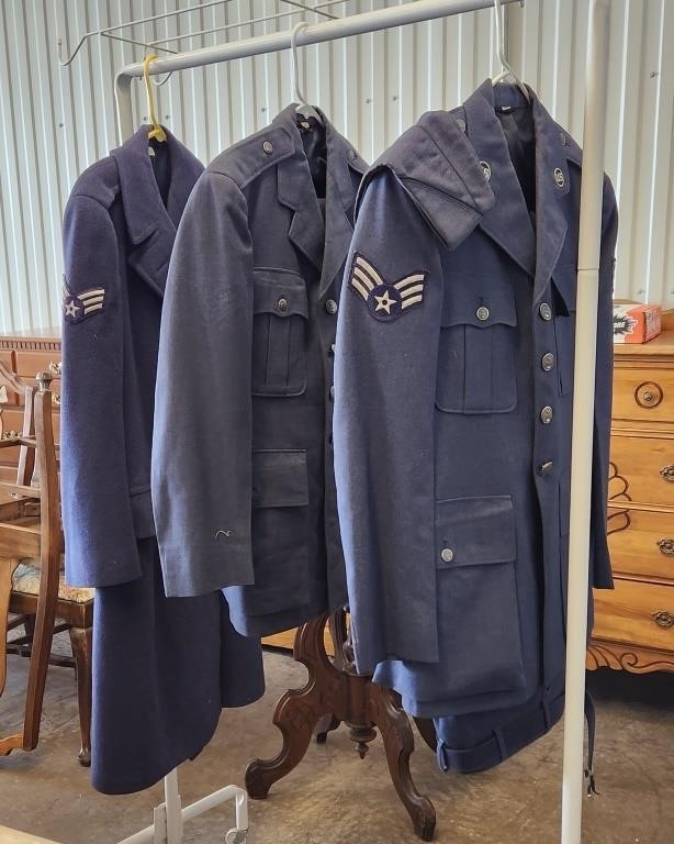 1950s US Air Force Military Uniforms & Coat