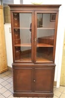 Hardwood Corner Cabinet